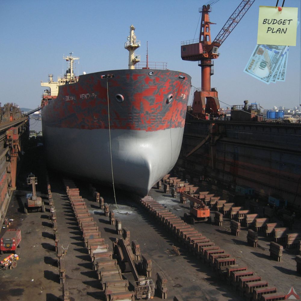 Dry dock management plan with budget by Akrivis Technologies