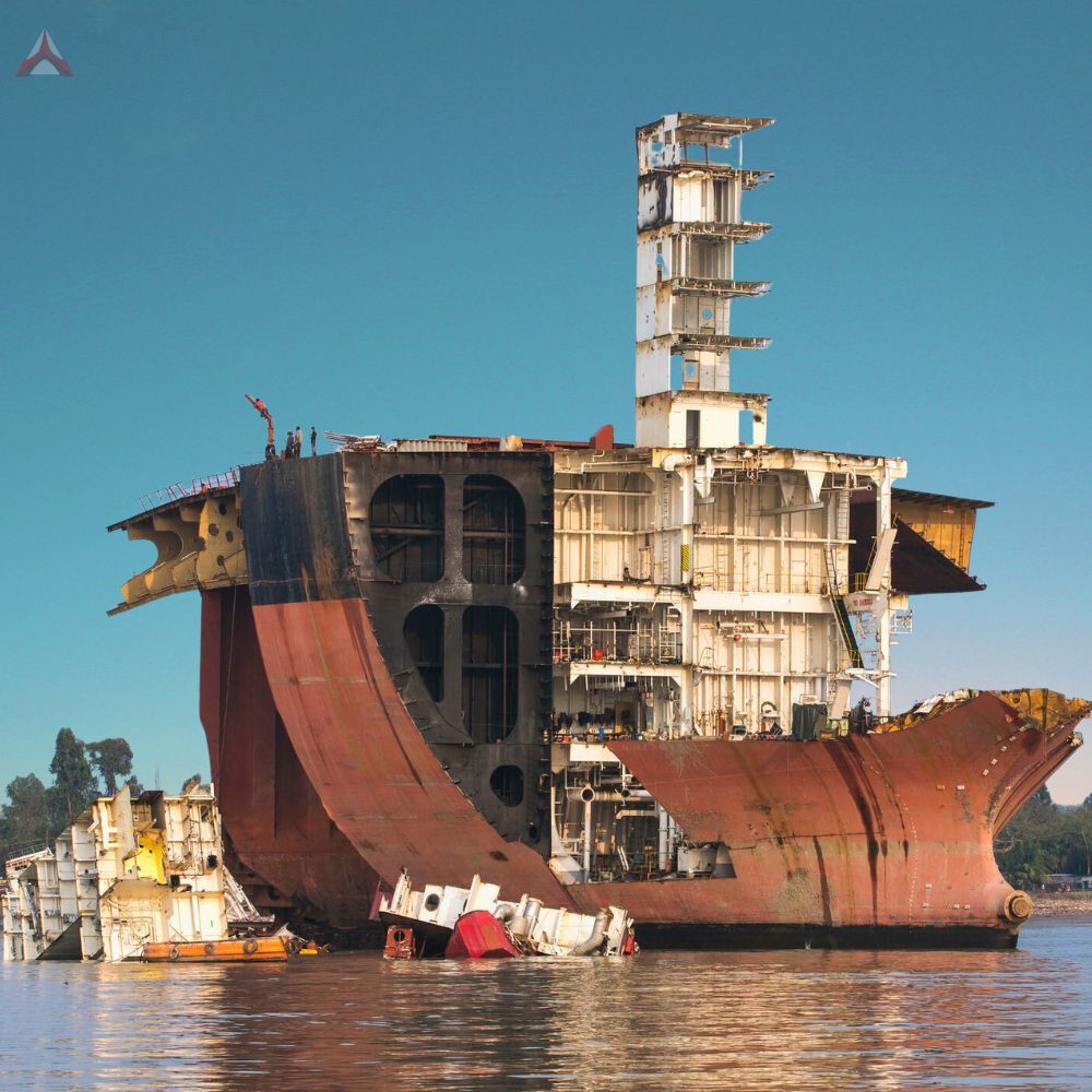 Ship recycling & ship breaking service by Akrivis Technologies